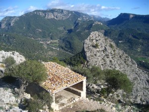 Blick von Sa Gubbia auf Bunyola