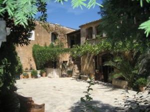 Innenhof Finca Raims